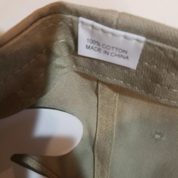 Farm Supply Hat Cattle Head Canvas ADJUSTABLE Biege Baseball Cap NEW WITHOUT TAG - Picture 6 of 6